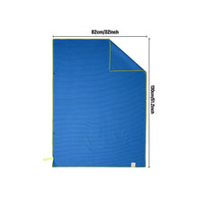 Load image into Gallery viewer, OZAEO Microfiber Beach Towel for Travel &amp; Swim – Quick Dry, Sand Friendly, Super Absorbent