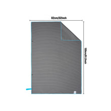 Load image into Gallery viewer, OZAEO Microfiber Beach Towel for Travel &amp; Swim – Quick Dry, Sand Friendly, Super Absorbent