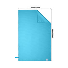 Load image into Gallery viewer, OZAEO Microfiber Beach Towel for Travel &amp; Swim – Quick Dry, Sand Friendly, Super Absorbent