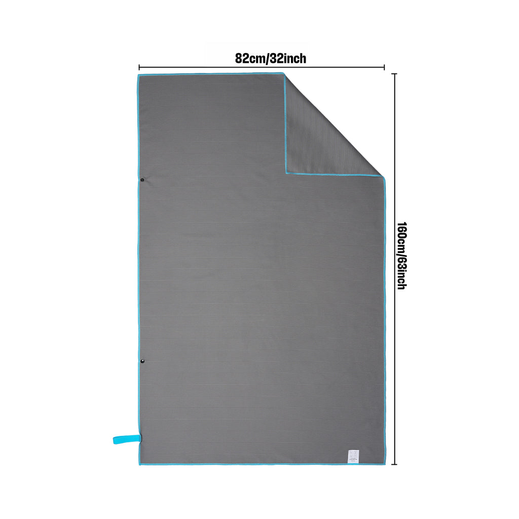 OZAEO Microfiber Beach Towel for Travel & Swim – Quick Dry, Sand Friendly, Super Absorbent