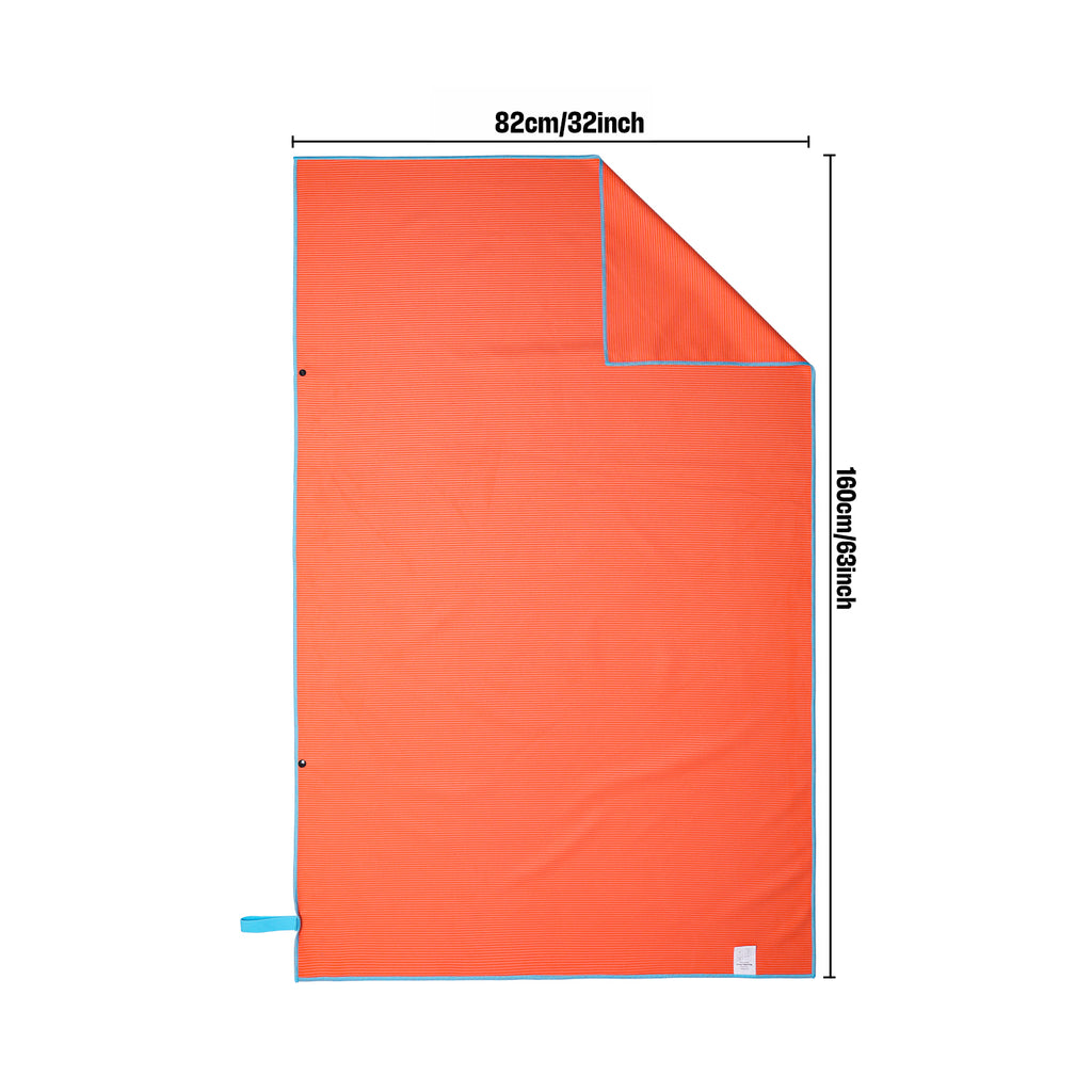 OZAEO Microfiber Beach Towel for Travel & Swim – Quick Dry, Sand Friendly, Super Absorbent