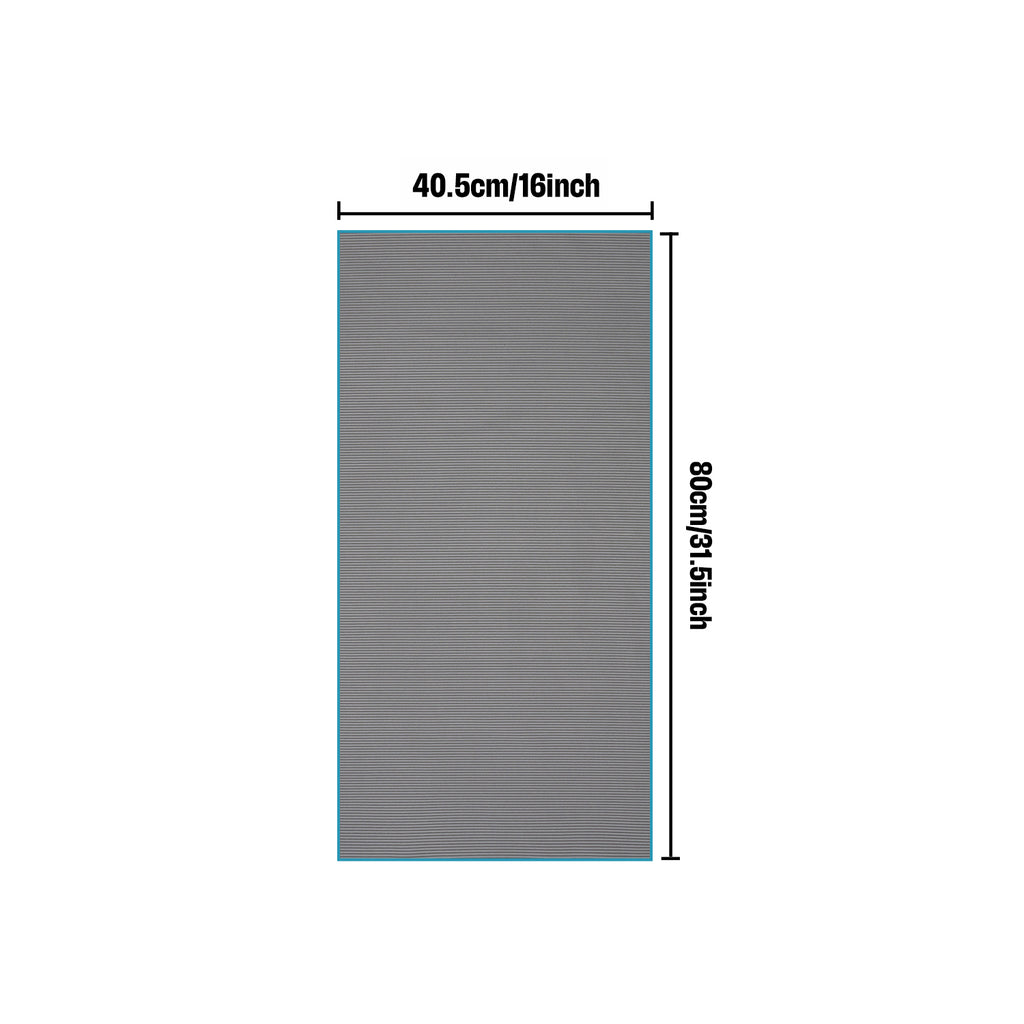 OZAEO Microfiber Beach Towel for Travel & Swim – Quick Dry, Sand Friendly, Super Absorbent