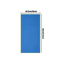Load image into Gallery viewer, OZAEO Microfiber Beach Towel for Travel &amp; Swim – Quick Dry, Sand Friendly, Super Absorbent