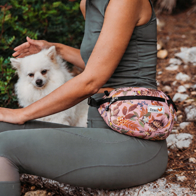 OZAEO Hiking Waist Pack | Lightweight Water-Resistant Fanny Pack for Travel & Outdoor Adventures