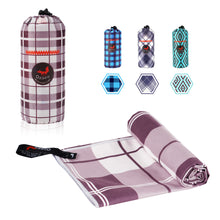 Load image into Gallery viewer, Ozaeo Microfiber Travel Towel, Fast Drying Camping Towel, Super Absorbent, Ultra Compact, Lightweight Yoga Towel for Beach, Hiking, Gym, Swimming