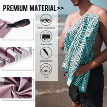 Load image into Gallery viewer, Ozaeo Microfiber Travel Towel, Fast Drying Camping Towel, Super Absorbent, Ultra Compact, Lightweight Yoga Towel for Beach, Hiking, Gym, Swimming