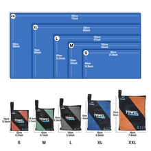 Load image into Gallery viewer, OZAEO Quick Dry Sports Towel | Lightweight Microfiber Gym &amp; Travel Towel with Mesh Bag