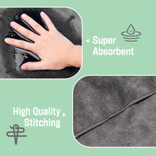 Load image into Gallery viewer, Lightweight, Quick-Drying Sports Towel-Dark Grey Gym Equipment Cover Microfiber Absorbent Quick Drying Soft Sports Terry Towel-Perfect for Outdoor Gym, Training &amp; Running