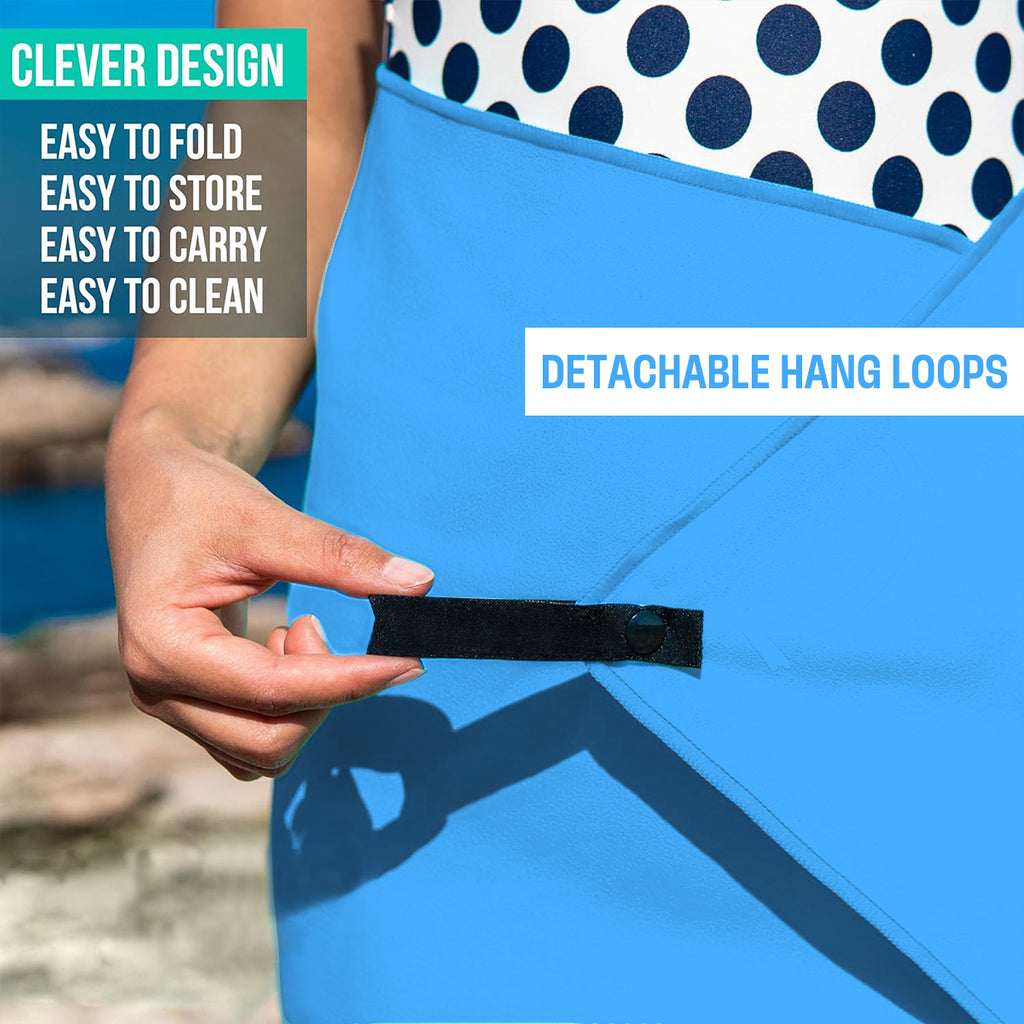 Large Microfiber Beach Towel – Quick Dry Travel Towel 90×180cm