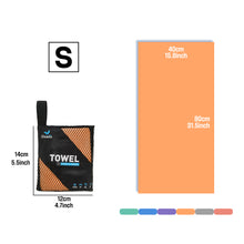 Load image into Gallery viewer, OZAEO Quick Dry Sports Towel | Lightweight Microfiber Gym &amp; Travel Towel with Mesh Bag