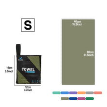 Load image into Gallery viewer, OZAEO Quick Dry Sports Towel | Lightweight Microfiber Gym &amp; Travel Towel with Mesh Bag