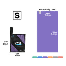 Load image into Gallery viewer, OZAEO Quick Dry Sports Towel | Lightweight Microfiber Gym &amp; Travel Towel with Mesh Bag