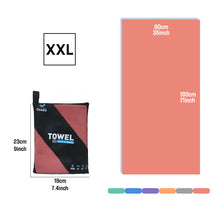 Load image into Gallery viewer, OZAEO Quick Dry Sports Towel | Lightweight Microfiber Gym &amp; Travel Towel with Mesh Bag