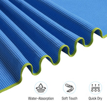 Load image into Gallery viewer, OZAEO Microfiber Beach Towel for Travel &amp; Swim – Quick Dry, Sand Friendly, Super Absorbent