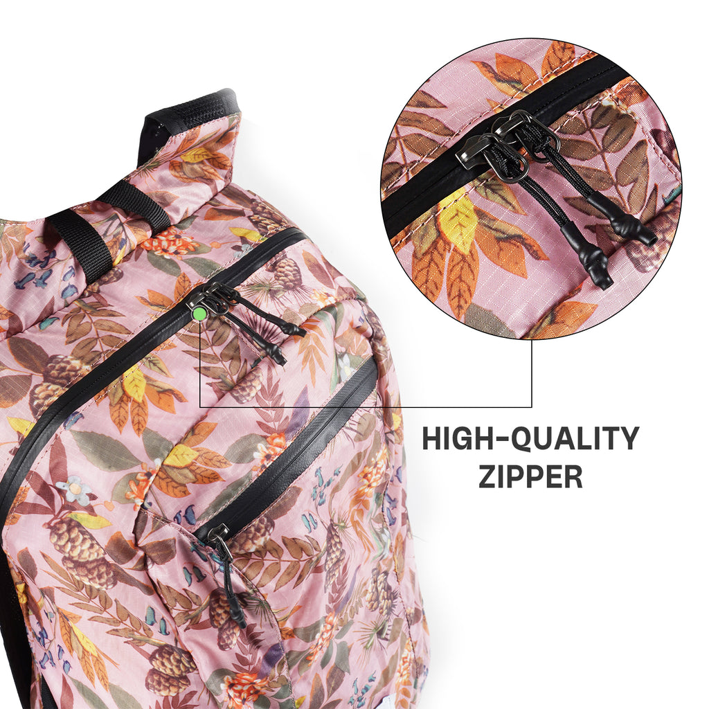 OZAEO Packable Hiking Daypack | Lightweight Water-Resistant Backpack for Travel & Camping