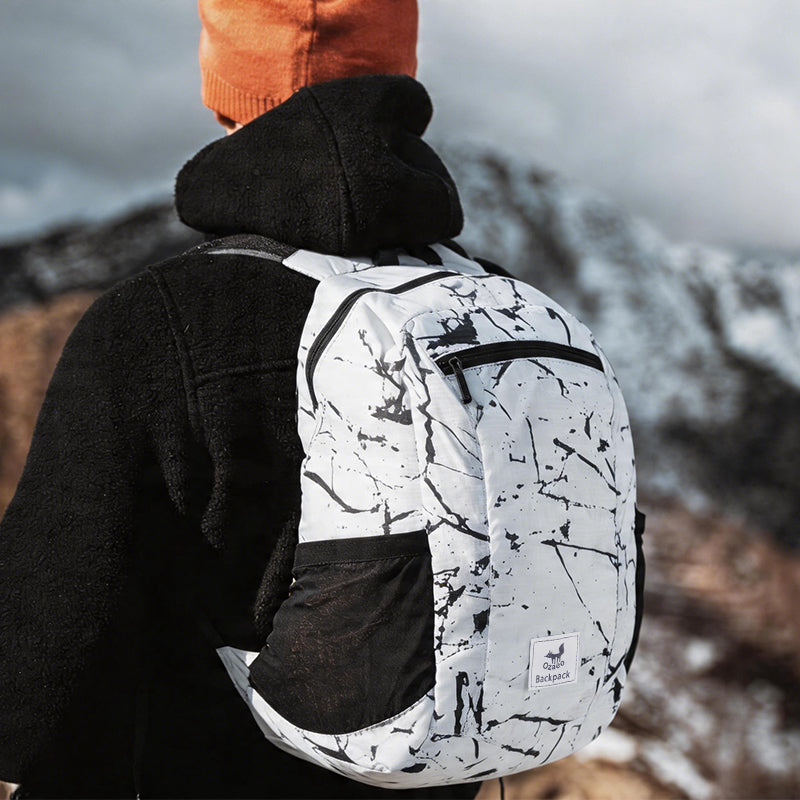 OZAEO Packable Hiking Daypack | Lightweight Water-Resistant Backpack for Travel & Camping
