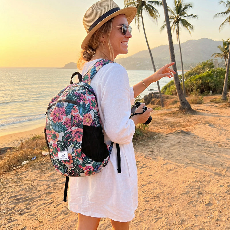 OZAEO Packable Hiking Daypack | Lightweight Water-Resistant Backpack for Travel & Camping